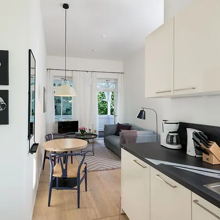 アパート Ferienwohnung-01-villa-seeblick-binz ビンツ